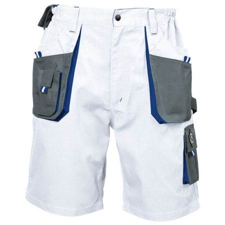Pantaloni de lucru scurti EMERTON WHITE