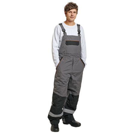 Pantaloni de lucru cu pieptar - 40°C EMERTON WINTER