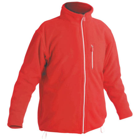 Jacheta Lucru Fleece KARELA RED