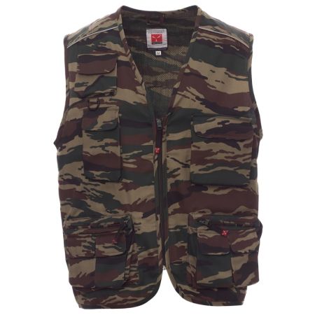 Vesta de lucru PAYPER POCKET CAMOUFLAGE