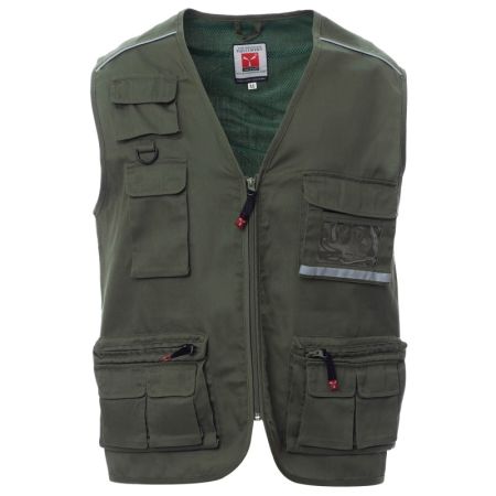 Vesta de lucru PAYPER POCKET GREEN