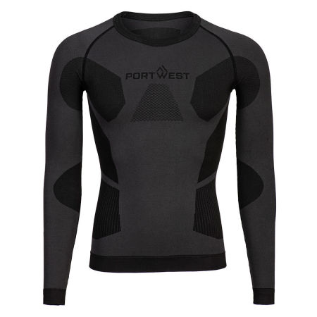 B173 - Bluza Dynamic Air Baselayer Top Gri Carbune