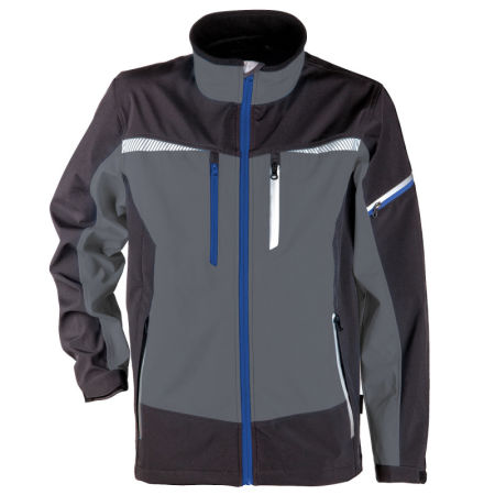 Jacheta Lucru impermeabila PRISMA GREY Softshell