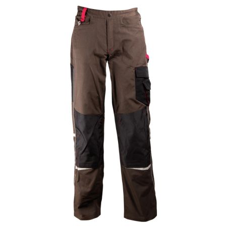 Pantaloni de lucru in talie PRISMA BROWN